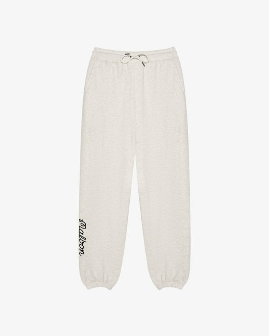 Malbon Clubhouse Sweatpant - Heather Oatmeal