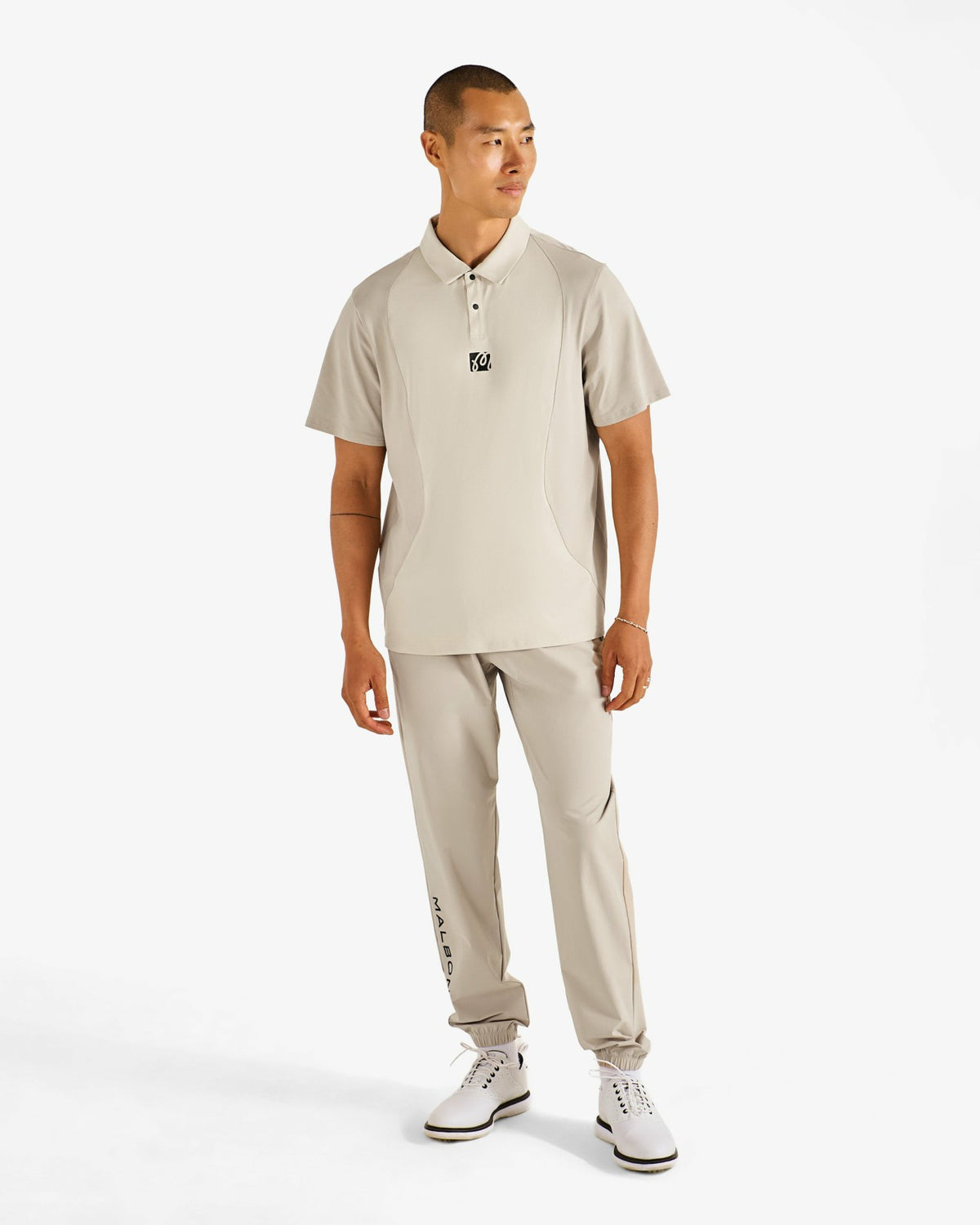 Malbon Performance Nylon Tech Pant - Tan