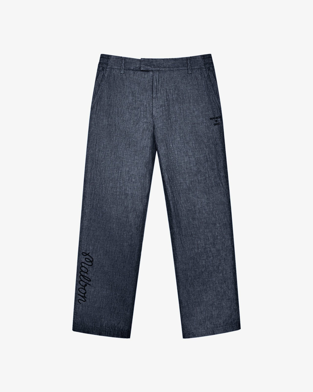 Malbon Gdc Denim Pant - Navy
