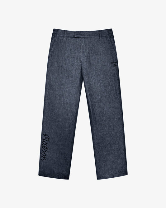 Malbon Gdc Denim Pant - Navy