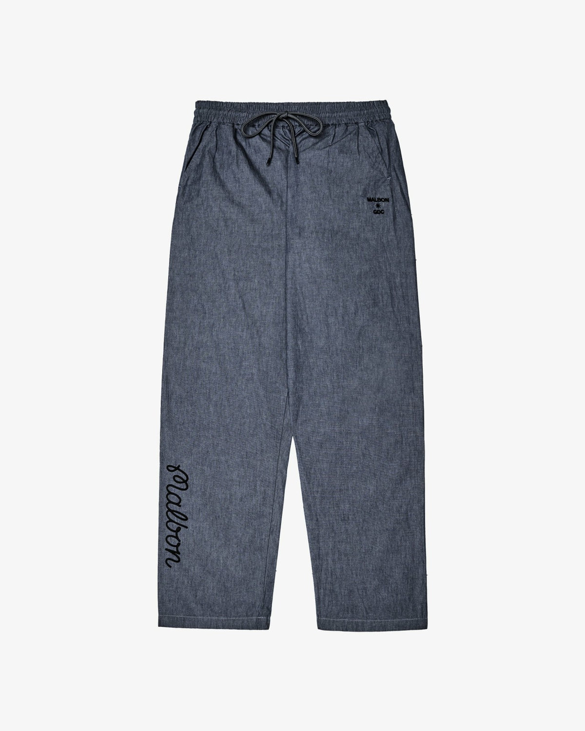 Malbon Gdc Denim Elastic Waist Pant - Navy