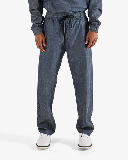 Malbon Gdc Denim Elastic Waist Pant - Navy