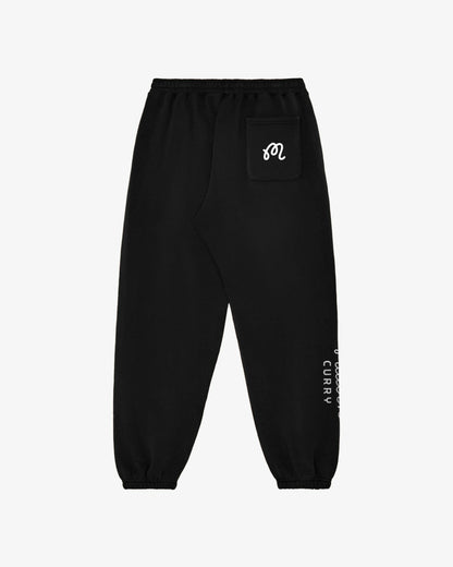 Malbon Curry Brand Clubhouse Sweatpant - Black