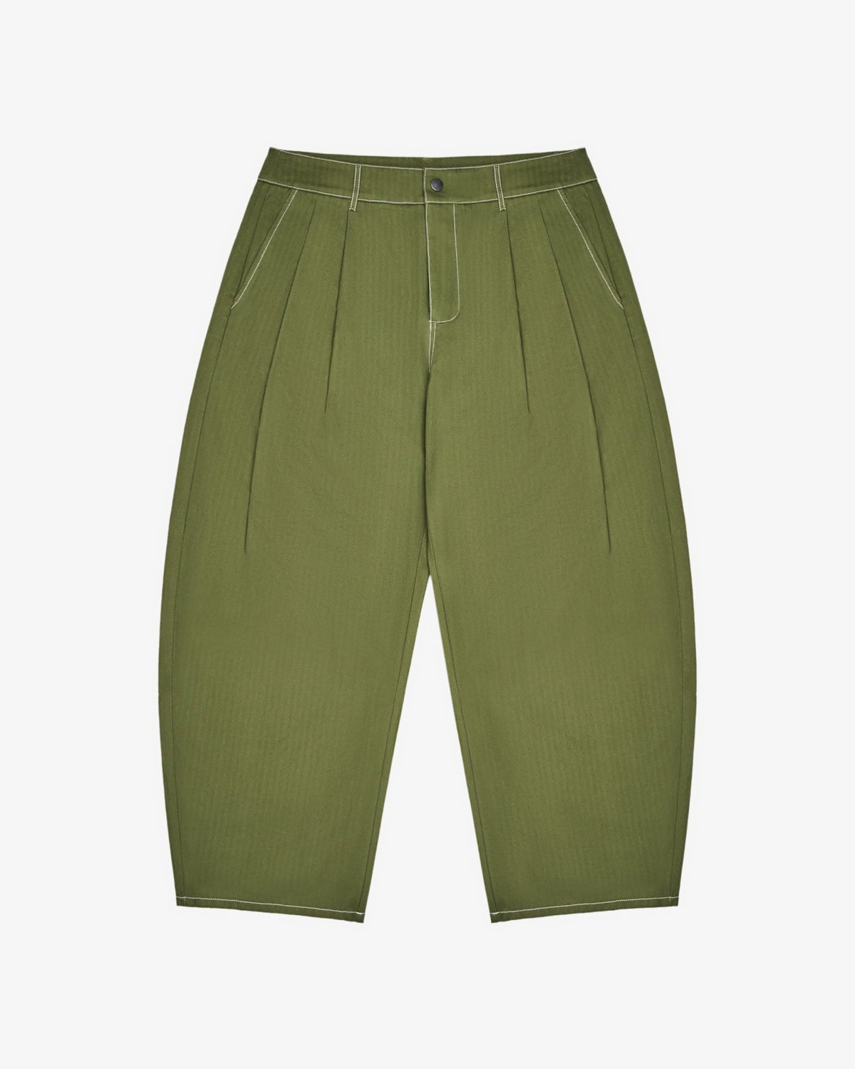 Malbon Station Pant - Military Green