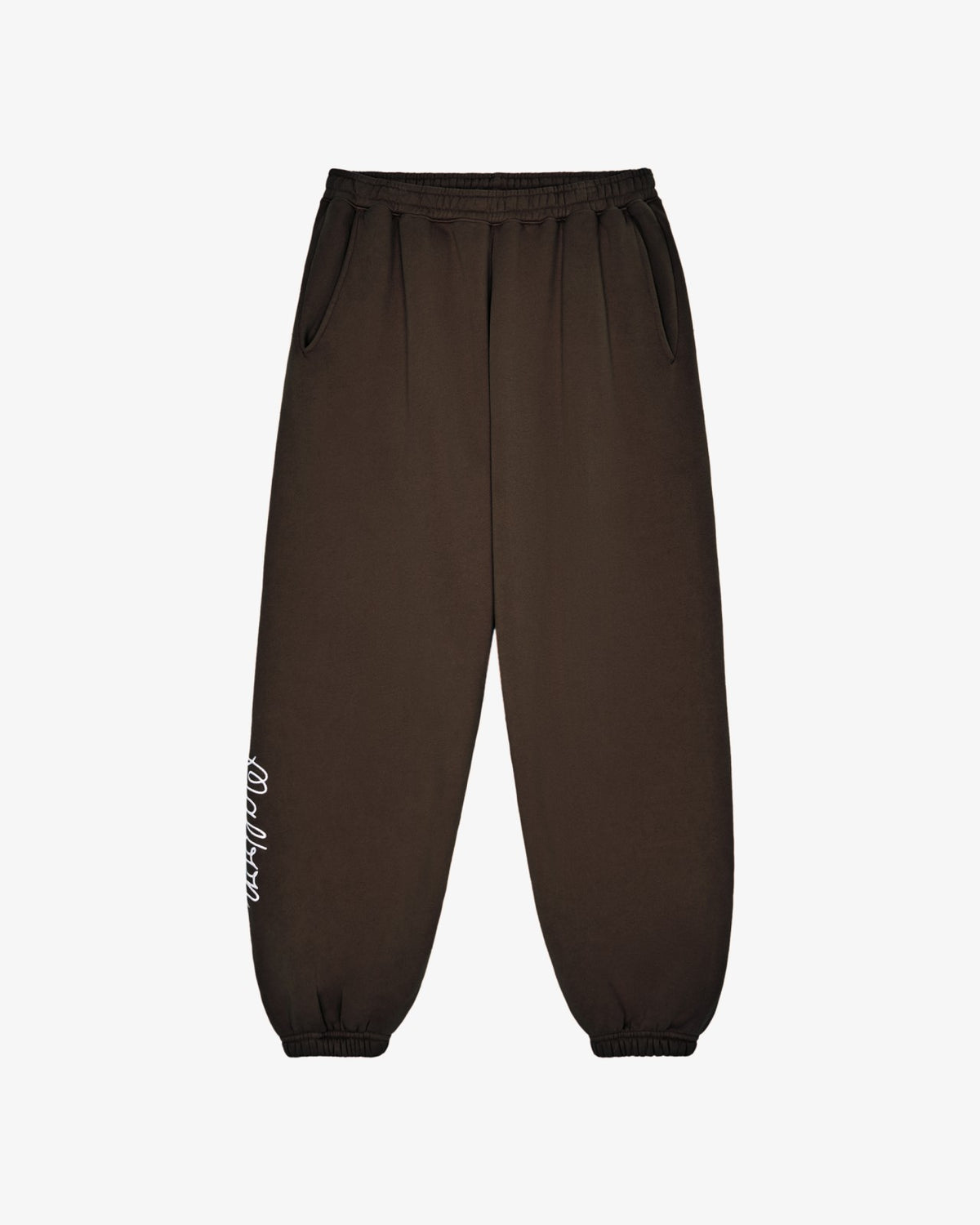 Malbon Clubhouse Sweatpant - Brown