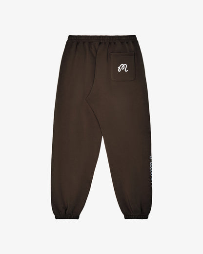 Malbon Clubhouse Sweatpant - Brown