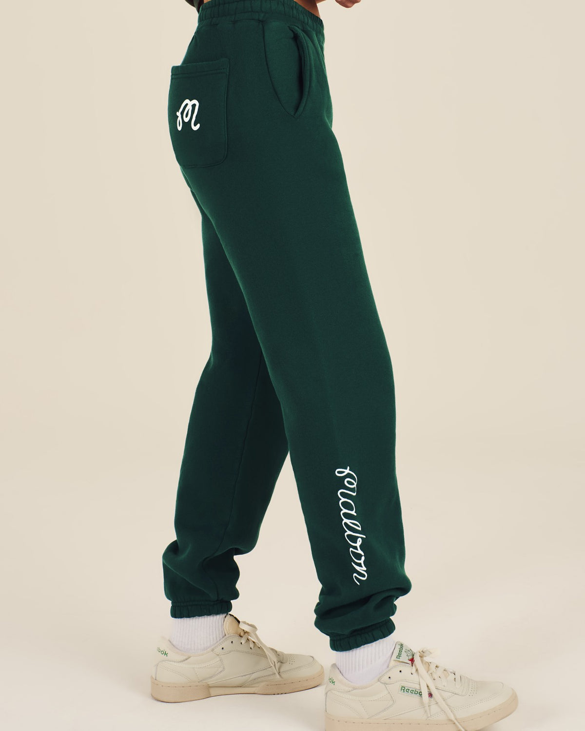 Malbon Clubhouse Sweatpant - Forest