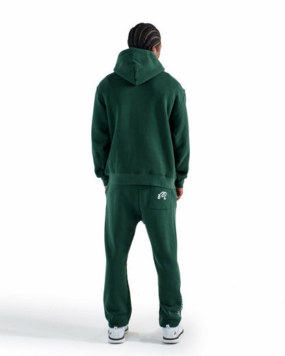 Malbon Clubhouse Sweatpant - Forest