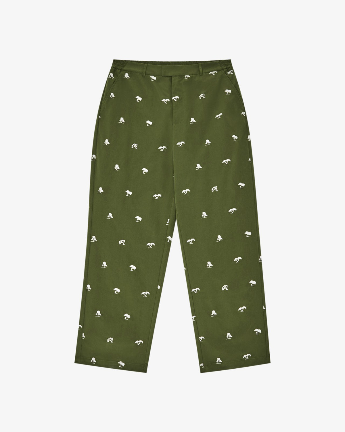Malbon Torrey Pines Pant - Moss