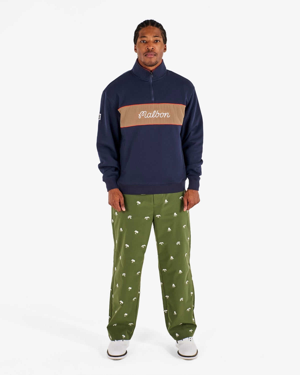 Malbon Torrey Pines Pant - Moss