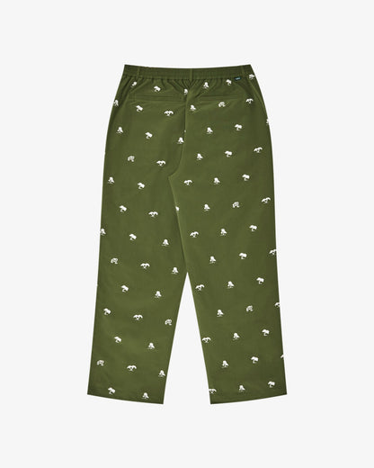 Malbon Torrey Pines Pant - Moss