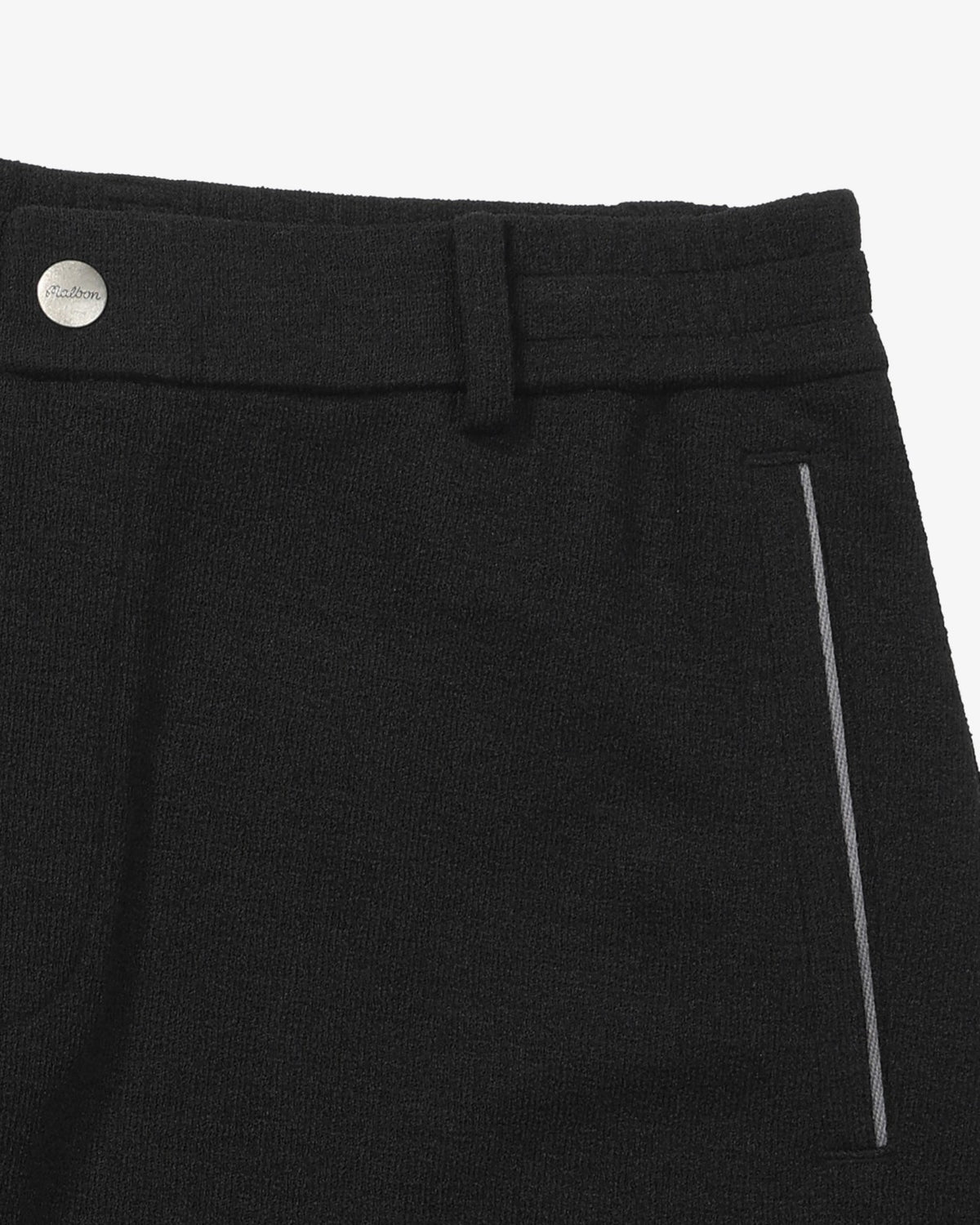 Malbon Studio Seoul Straight Leg Sweatpant - Black