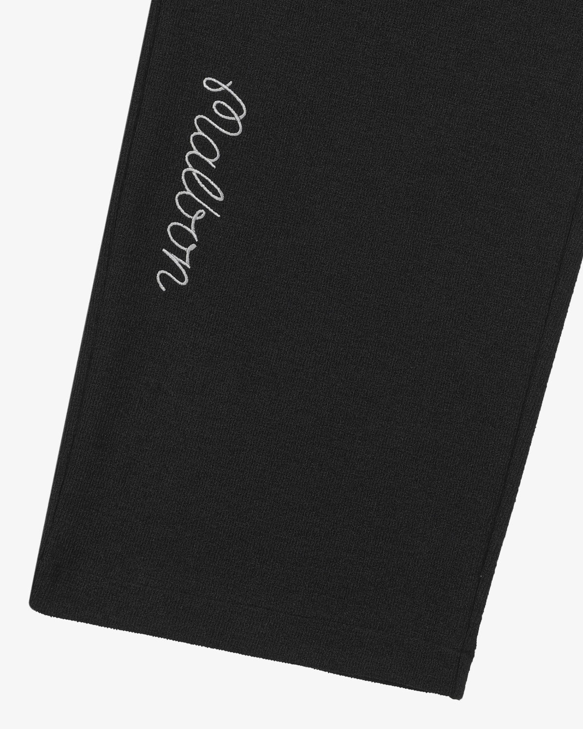 Malbon Studio Seoul Straight Leg Sweatpant - Black