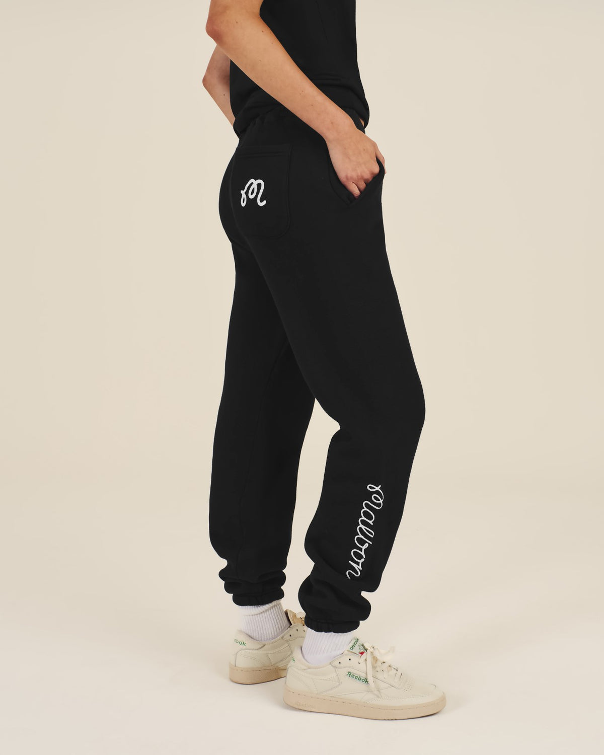 Malbon Clubhouse Sweatpant - Black