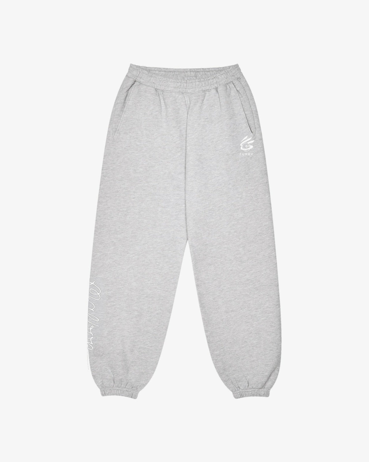 Malbon Curry Brand Clubhouse Sweatpant - Ash Heather