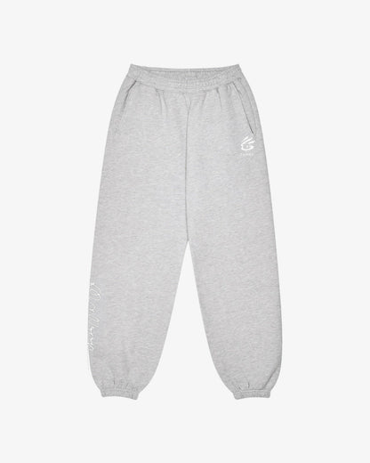 Malbon Curry Brand Clubhouse Sweatpant - Ash Heather
