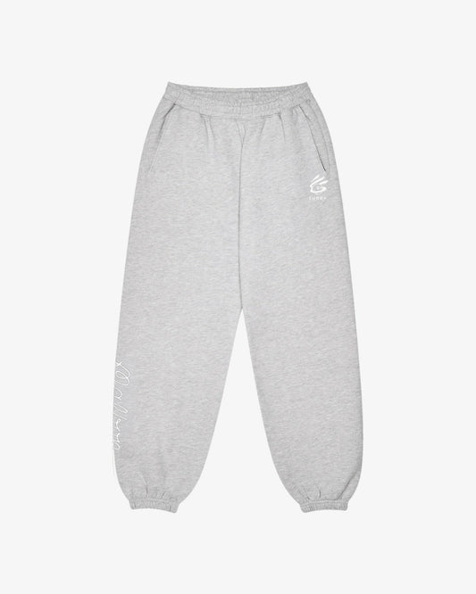 Malbon Curry Brand Clubhouse Sweatpant - Ash Heather