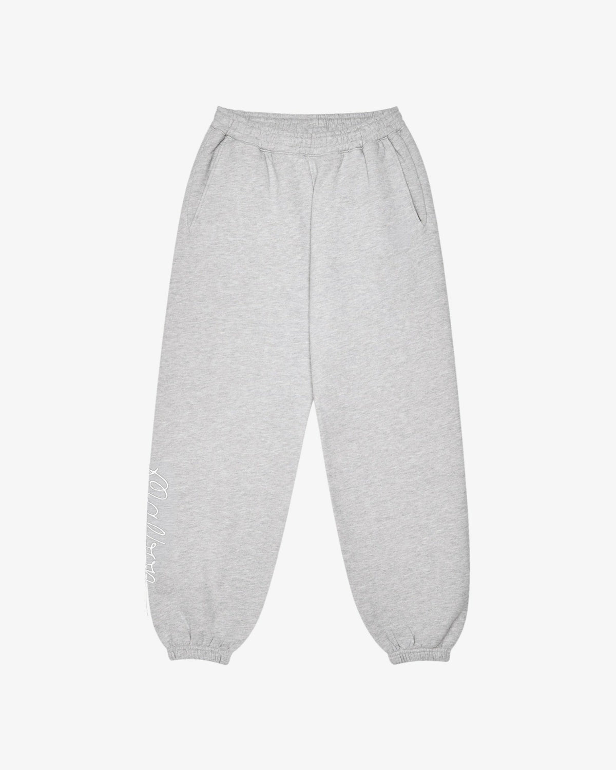 Malbon Clubhouse Sweatpant - Heather Grey