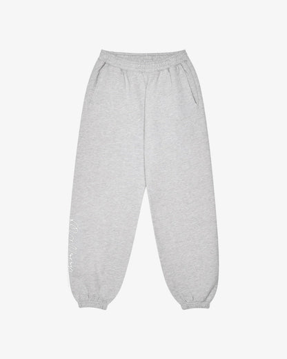 Malbon Clubhouse Sweatpant - Heather Grey