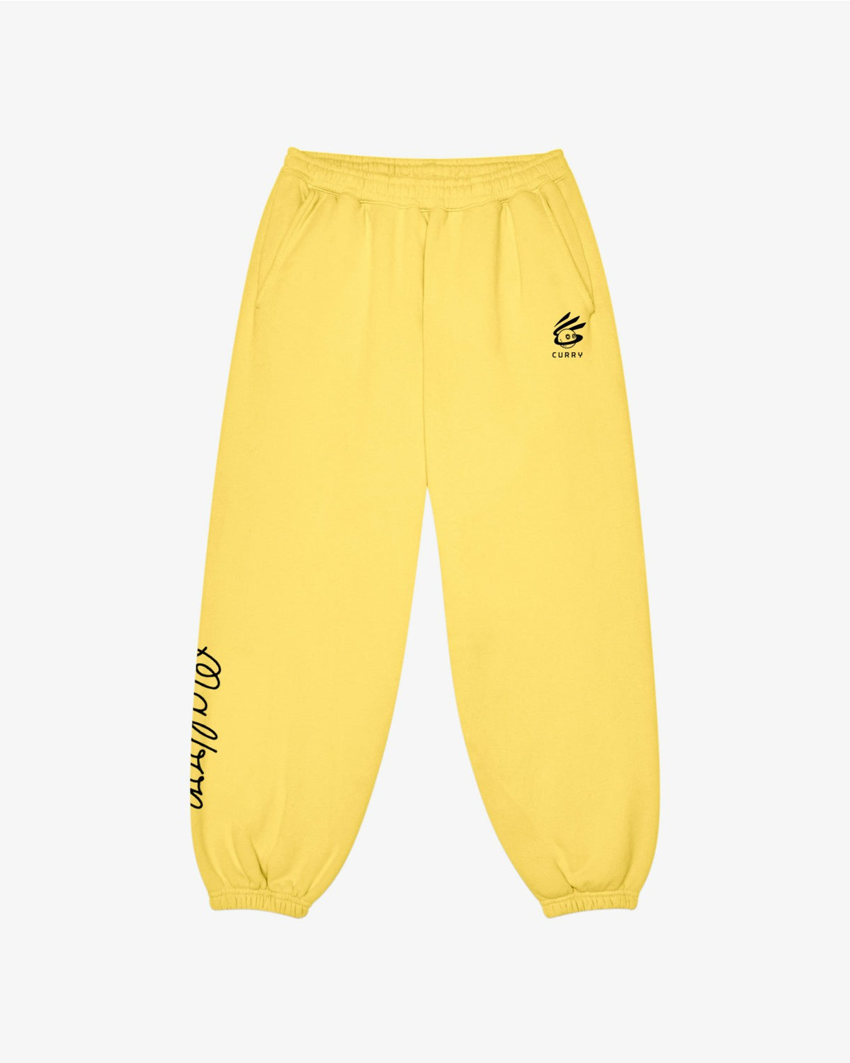 Malbon Curry Brand Clubhouse Sweatpant - Yellow