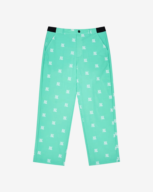 Malbon Arsham Monogram Pant - Arsham Green