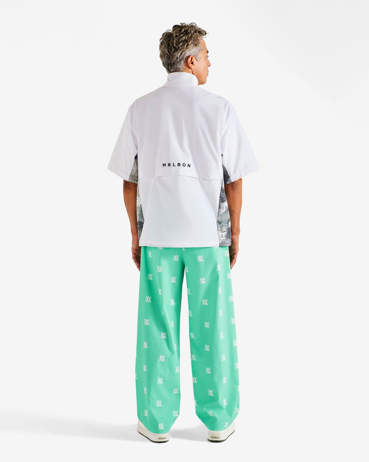 Malbon Arsham Monogram Pant - Arsham Green