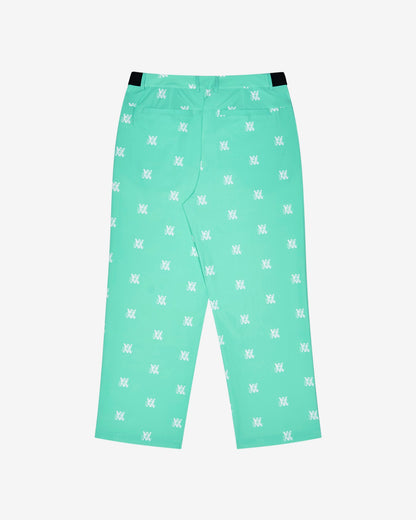 Malbon Arsham Monogram Pant - Arsham Green