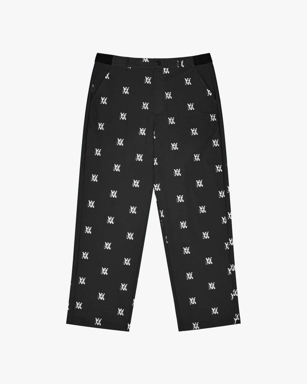 Malbon Arsham Monogram Pant - Black