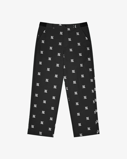 Malbon Arsham Monogram Pant - Black