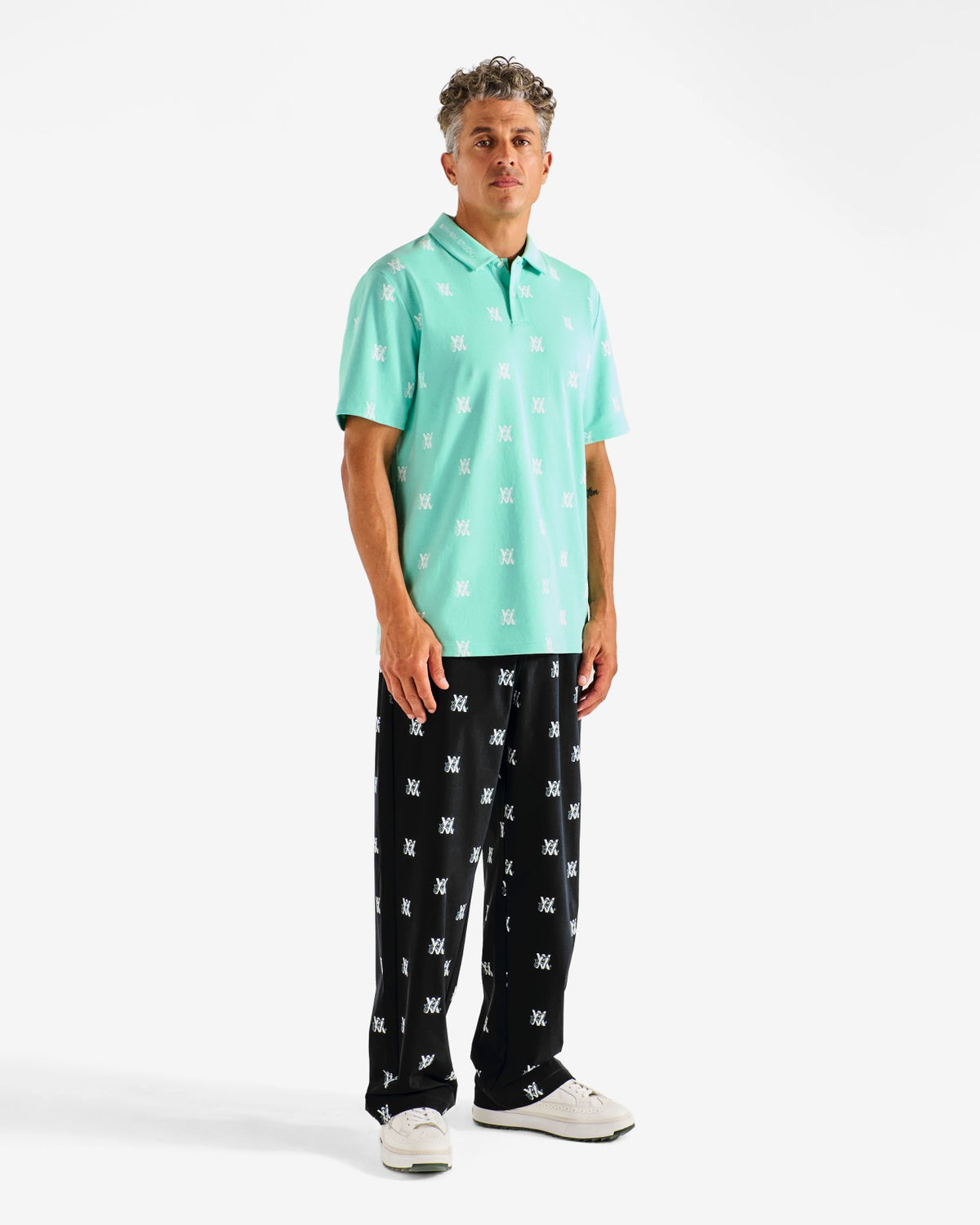 Malbon Arsham Monogram Pant - Black