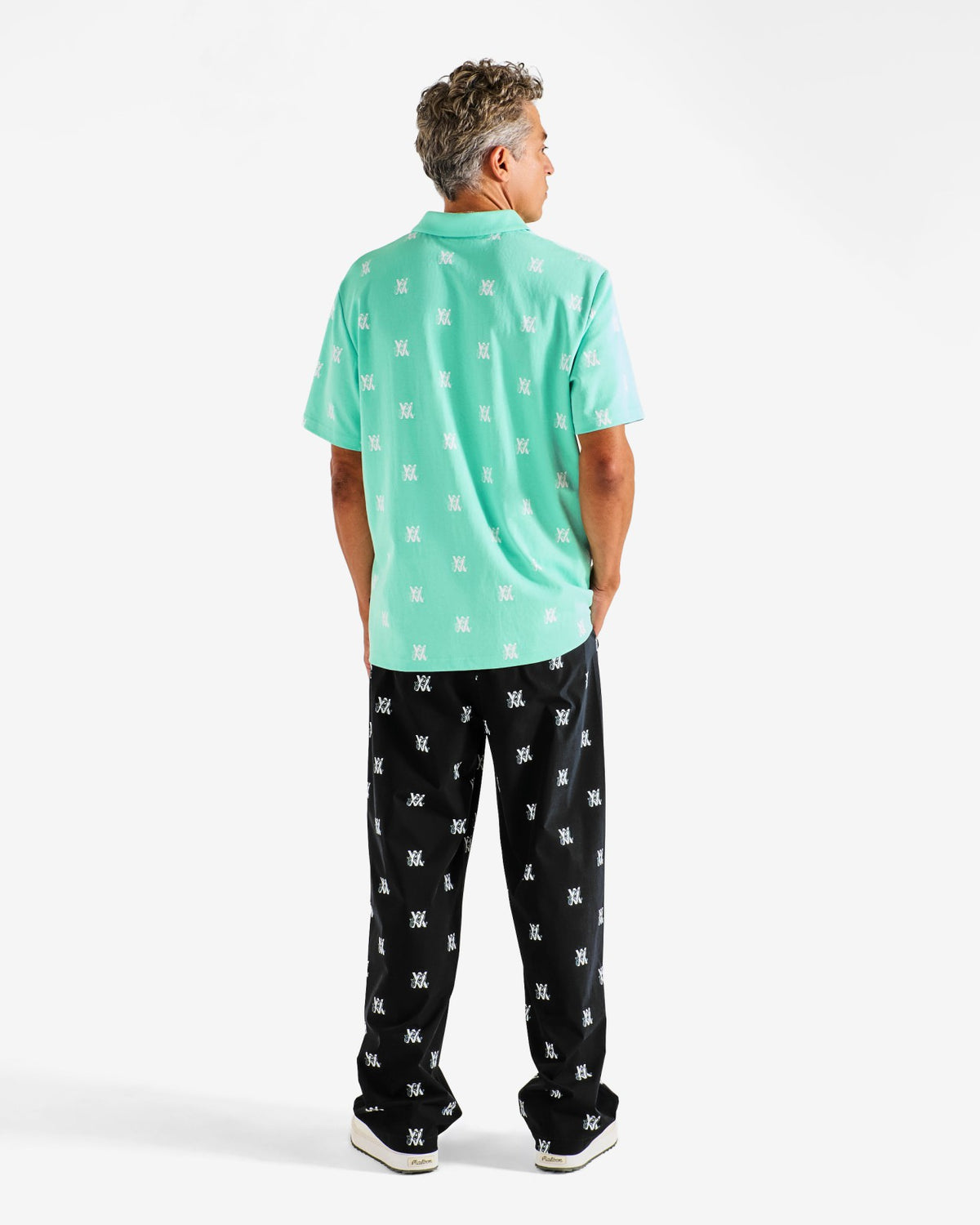 Malbon Arsham Monogram Pant - Black