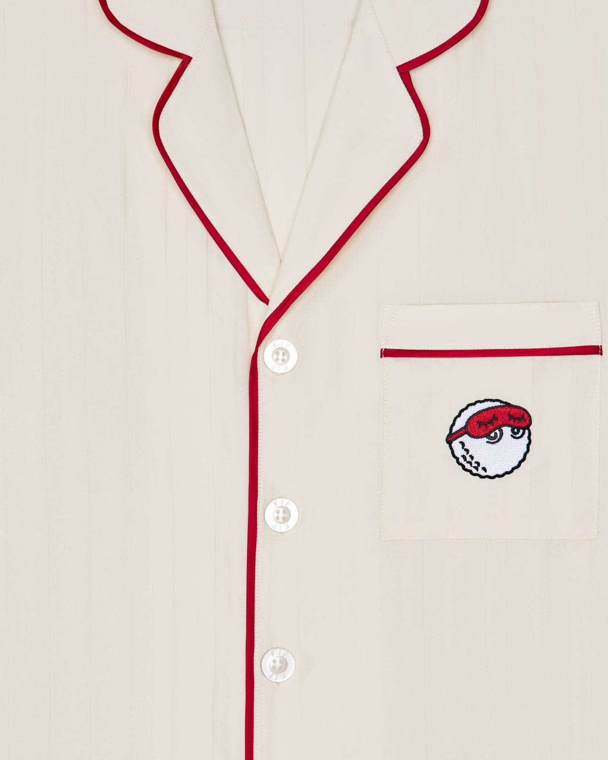 Malbon Kip Men'S Premium Cotton Pajama Set - Beige
