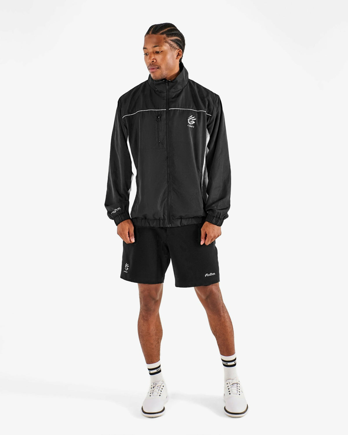 Malbon Curry Brand Ripley Short - Black