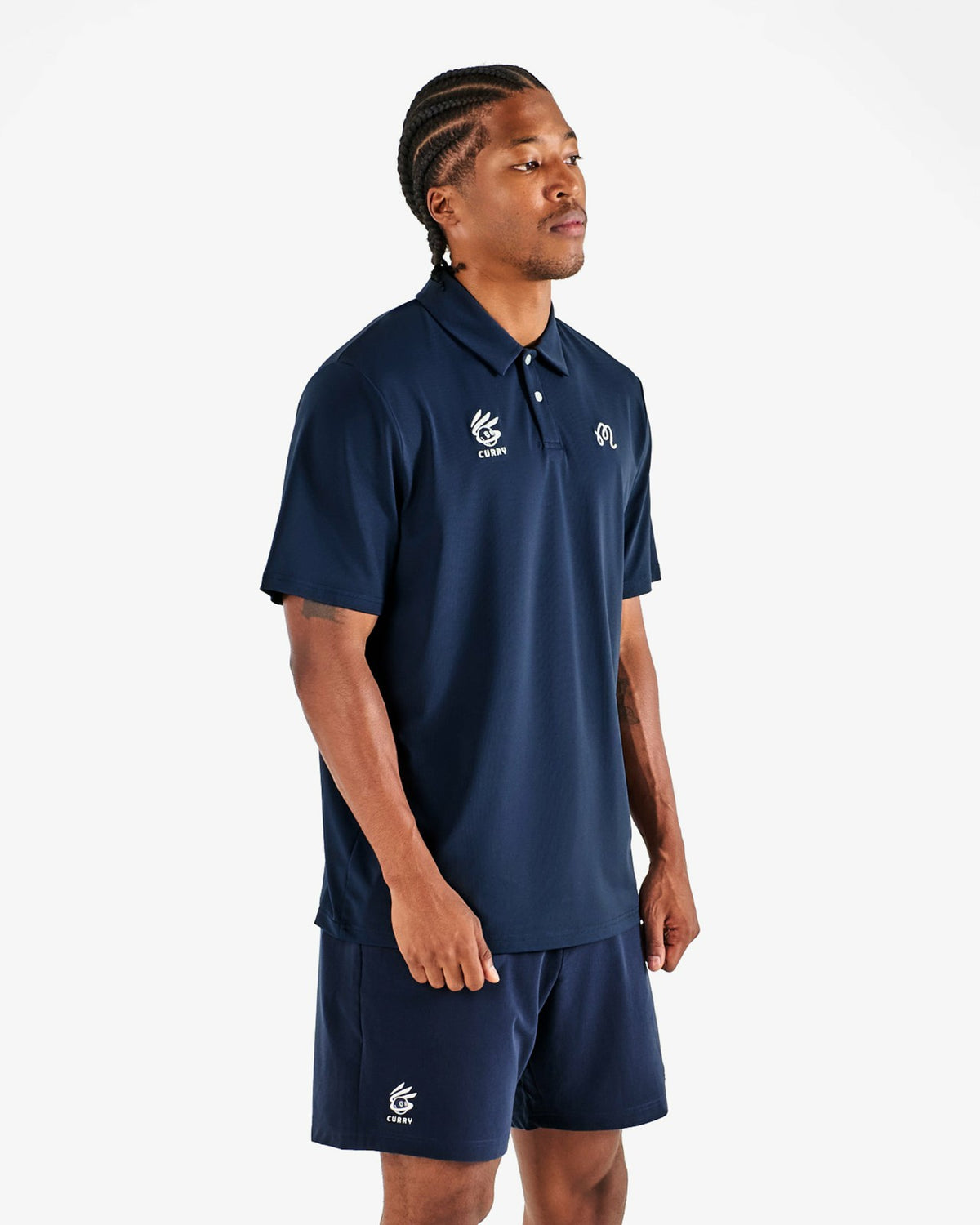 Malbon Curry Brand Ripley Short - Navy