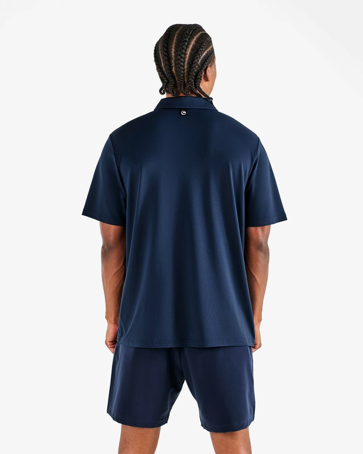 Malbon Curry Brand Ripley Short - Navy