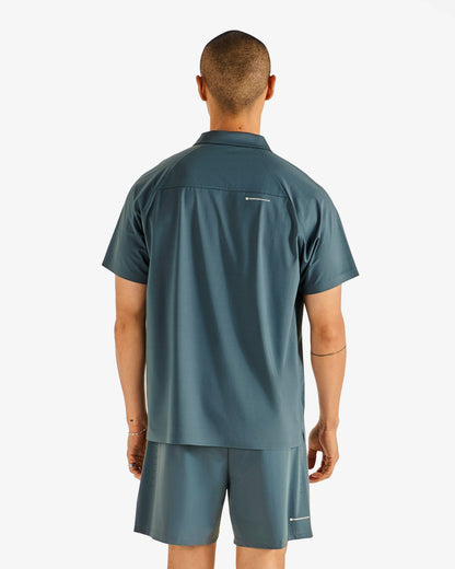 Malbon Performance 2-1 Short - Dark Slate
