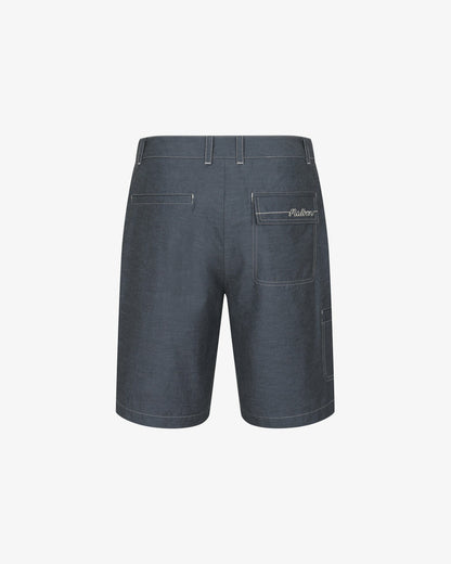 Malbon Studio Seoul Stitch-Point Short - Navy
