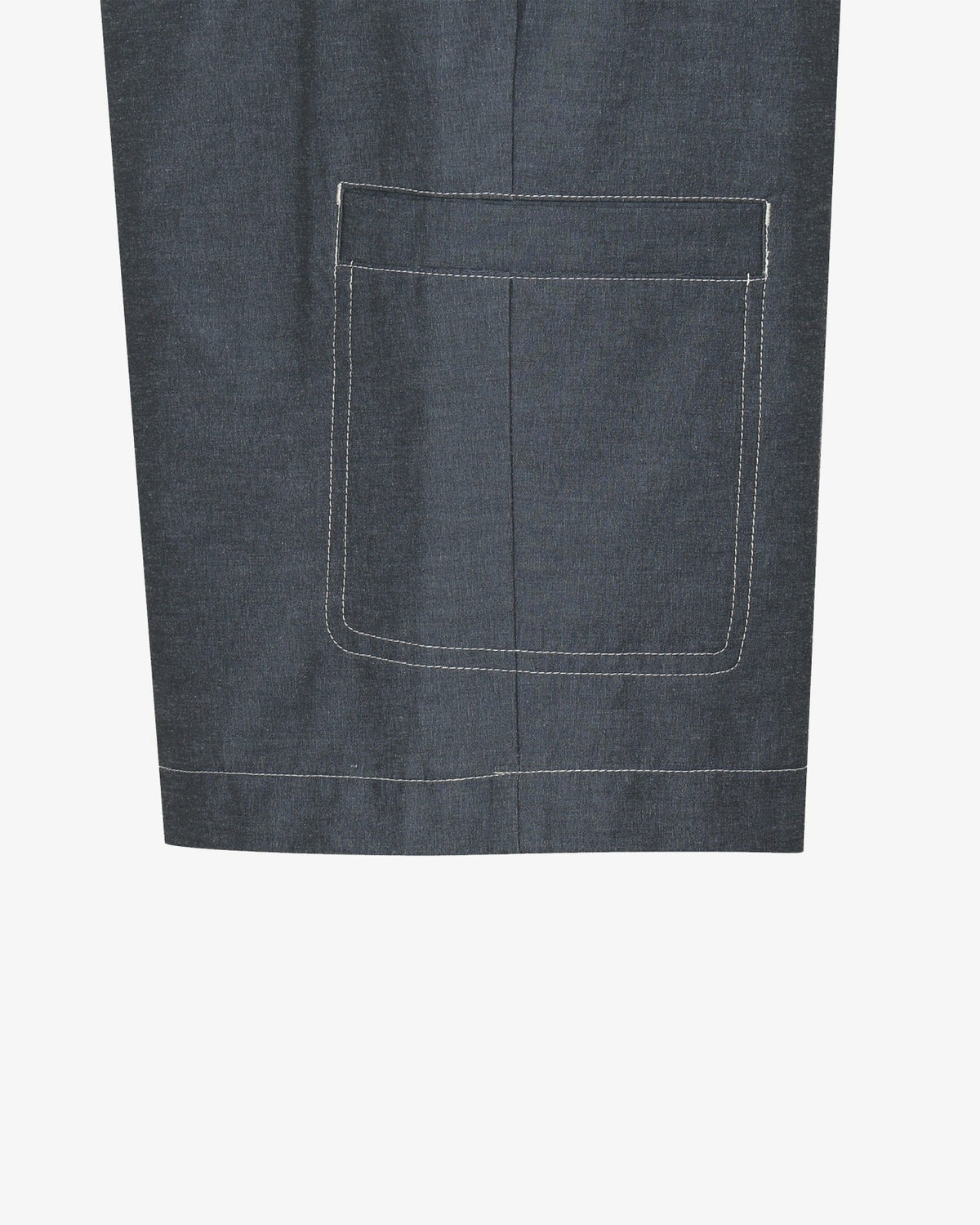 Malbon Studio Seoul Stitch-Point Short - Navy