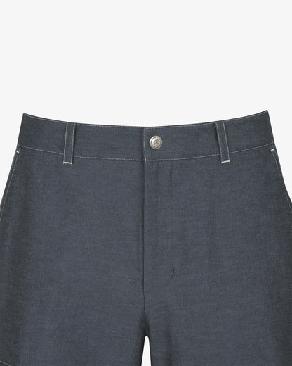 Malbon Studio Seoul Stitch-Point Short - Navy