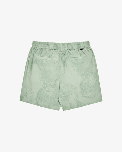 Malbon Mesh Basket Pocket Short - Steel Ripple