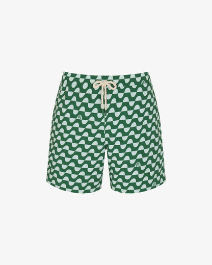 Malbon Studio Seoul Printed Trunks - Green
