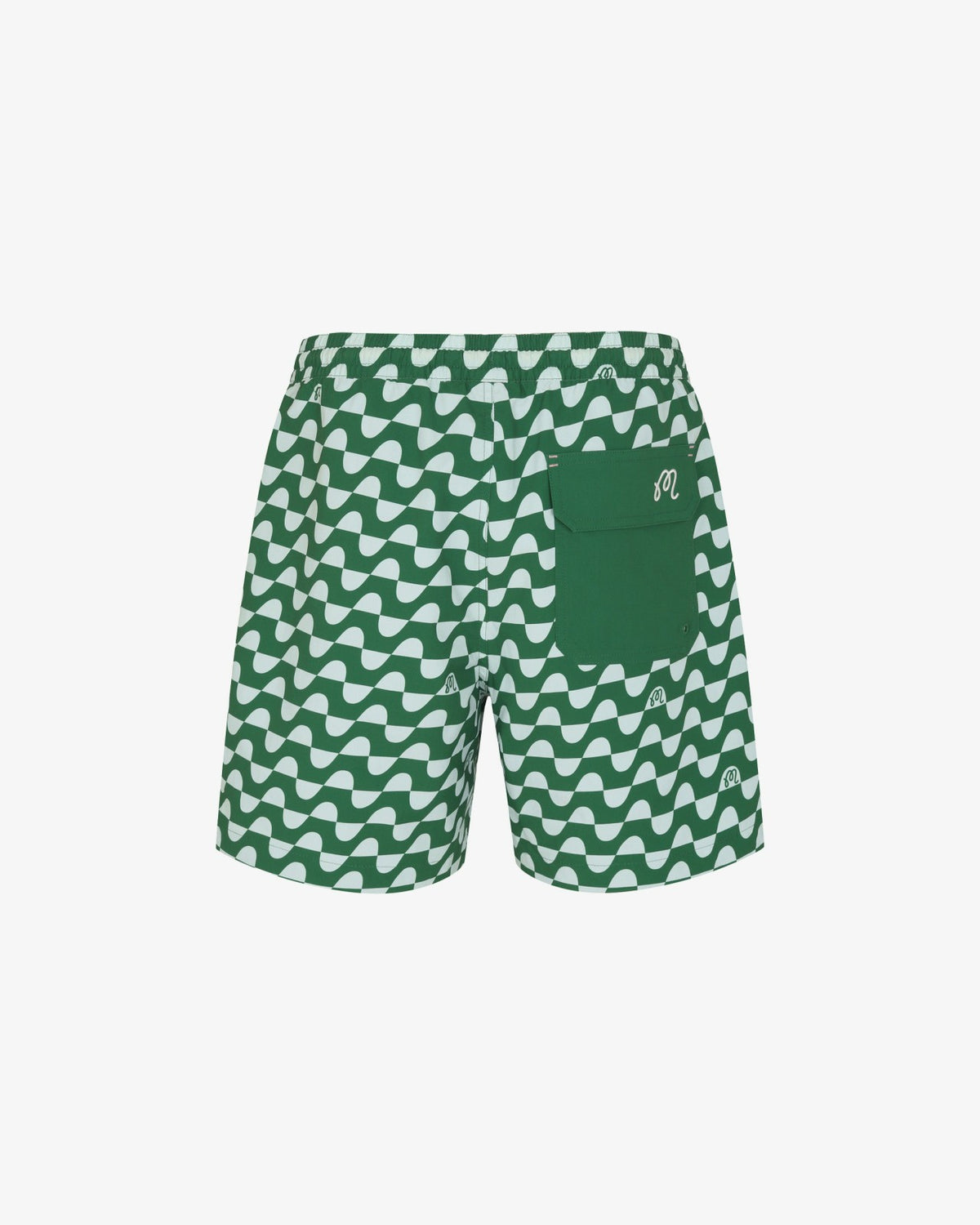 Malbon Studio Seoul Printed Trunks - Green