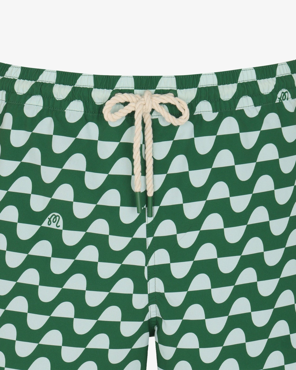 Malbon Studio Seoul Printed Trunks - Green