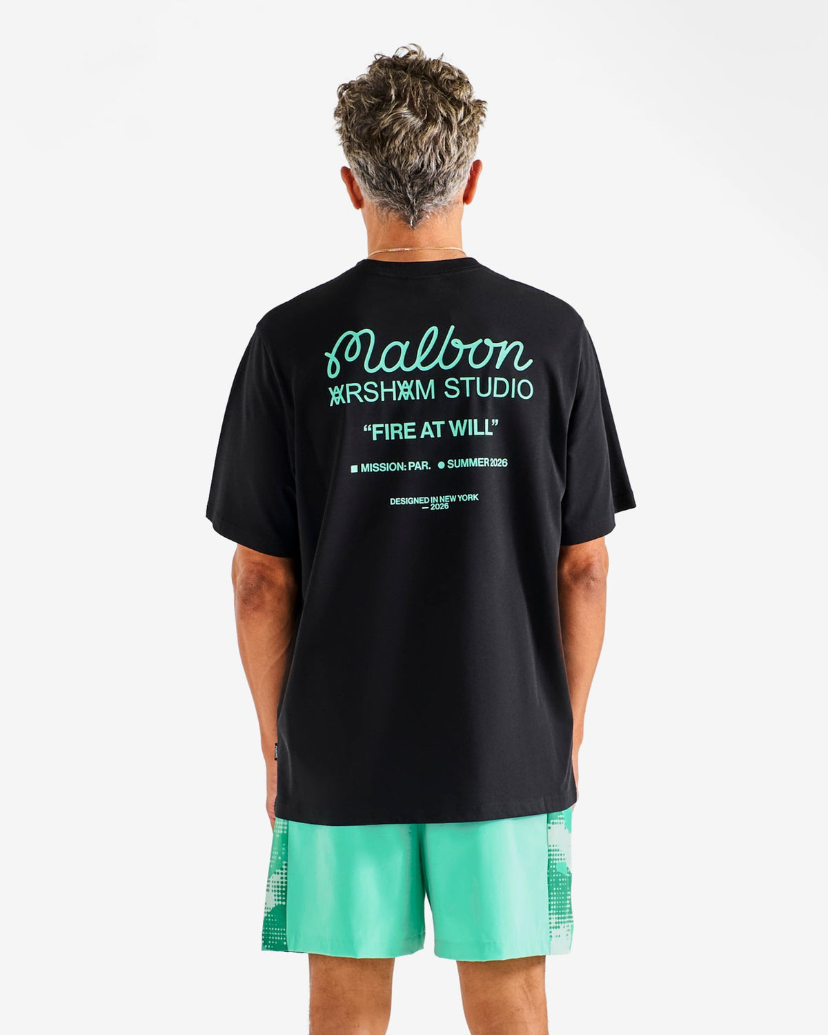 Malbon Arsham Stealth Short - Arsham Green