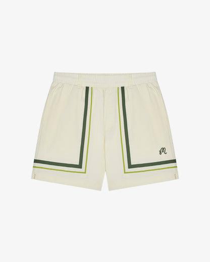 Malbon Scooter Playa Short - Cream