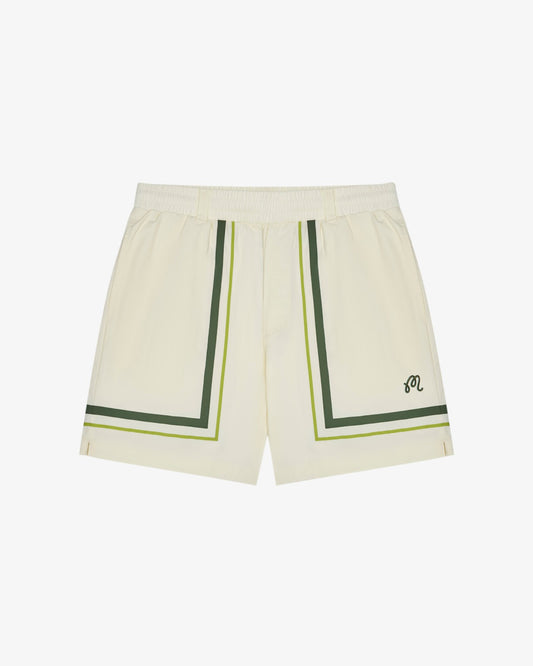 Malbon Scooter Playa Short - Cream