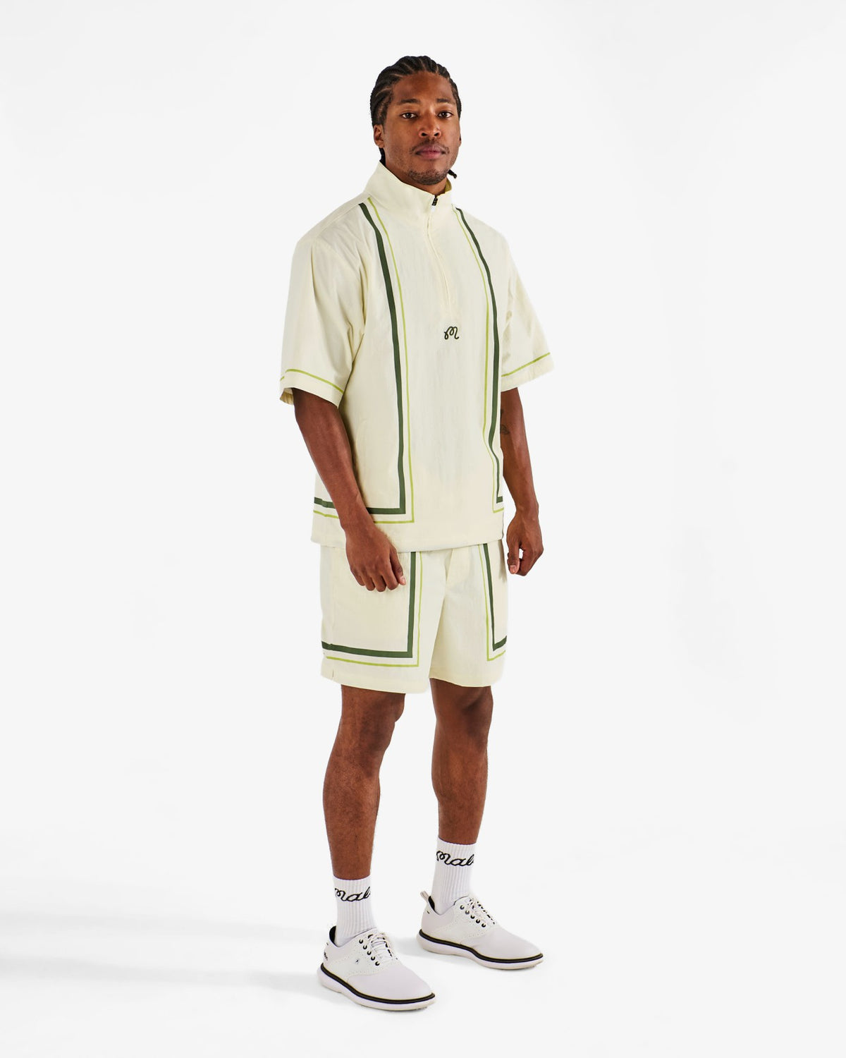Malbon Scooter Playa Short - Cream