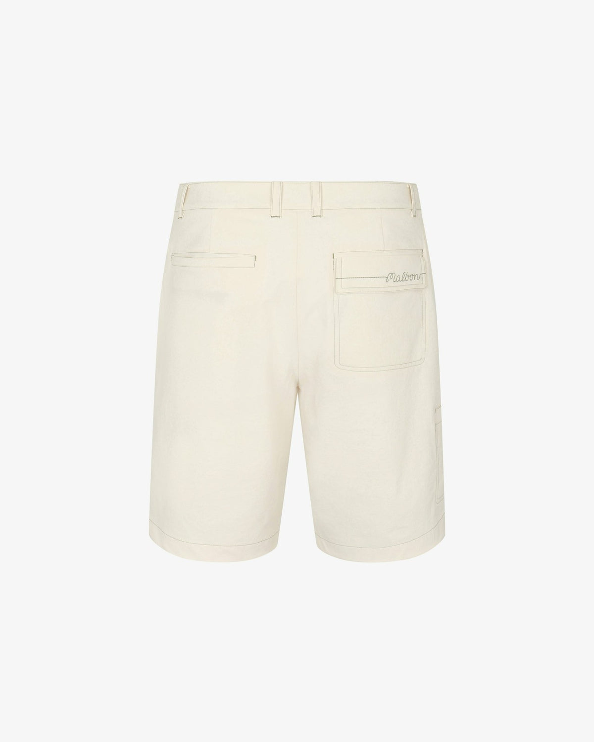 Malbon Studio Seoul Stitch-Point Short - Cream