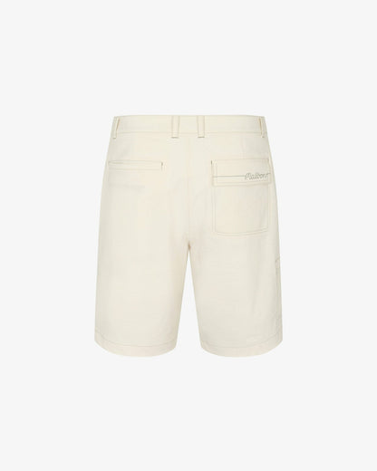 Malbon Studio Seoul Stitch-Point Short - Cream