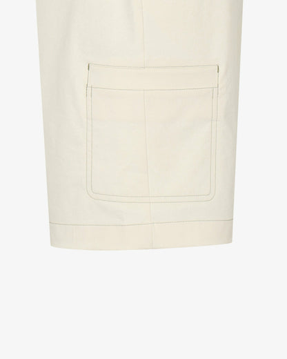 Malbon Studio Seoul Stitch-Point Short - Cream